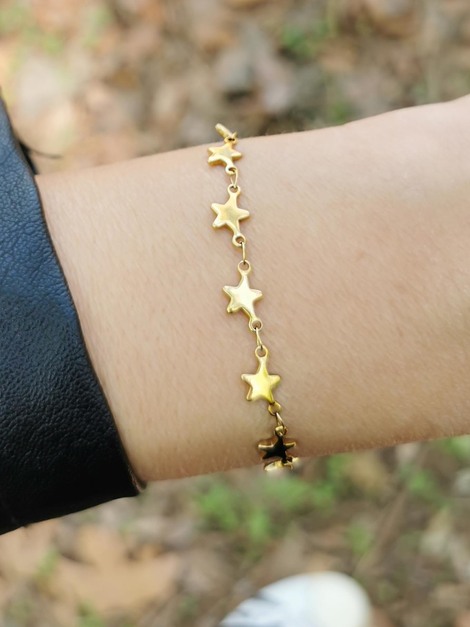 Estrellas stainless steel bracelet