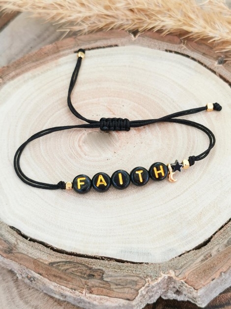 Personalised name/word bracelet