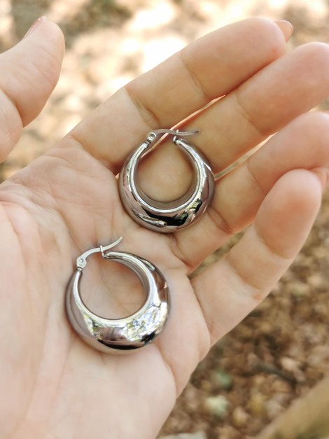 Atlantic stainless steel earrings