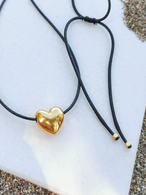 Heart polymorphic necklace