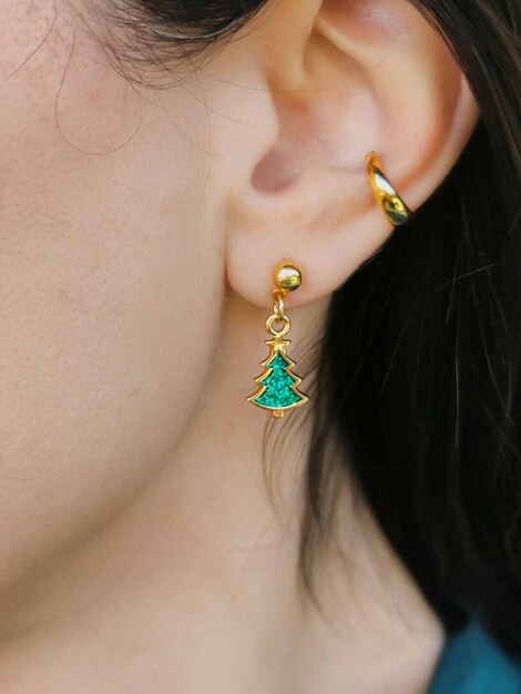 Oh Christmas tree earrings