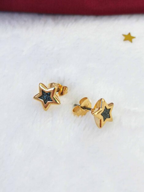 Shinny stars earrings