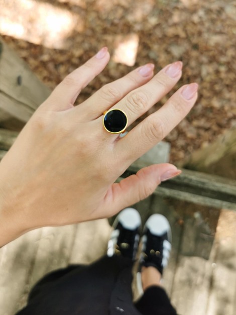 Redondo black ring