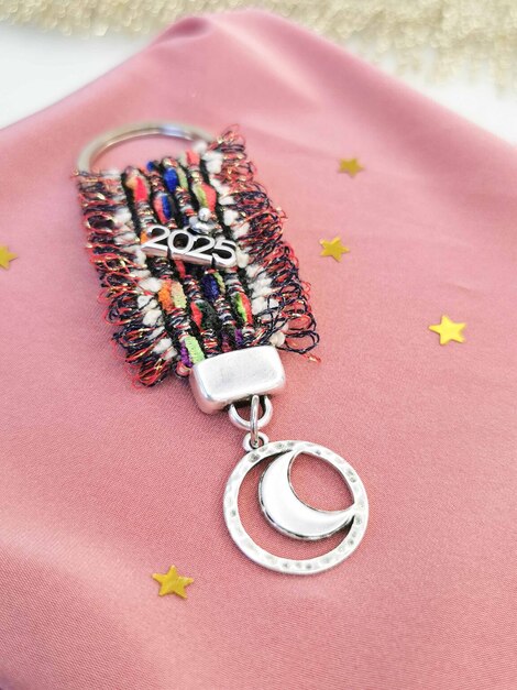 Moon keychain